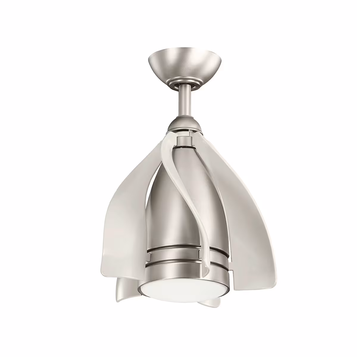 Elstead Lighting ceiling light with fan Terna 38/50 cm