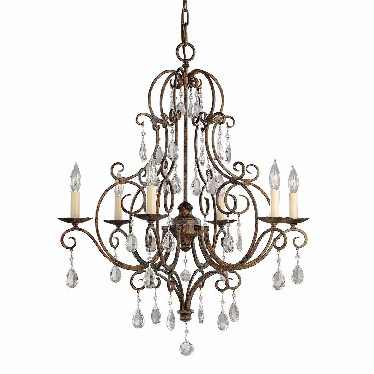 Elstead Lighting Chandelier Chateau 63.8/68.3 cm