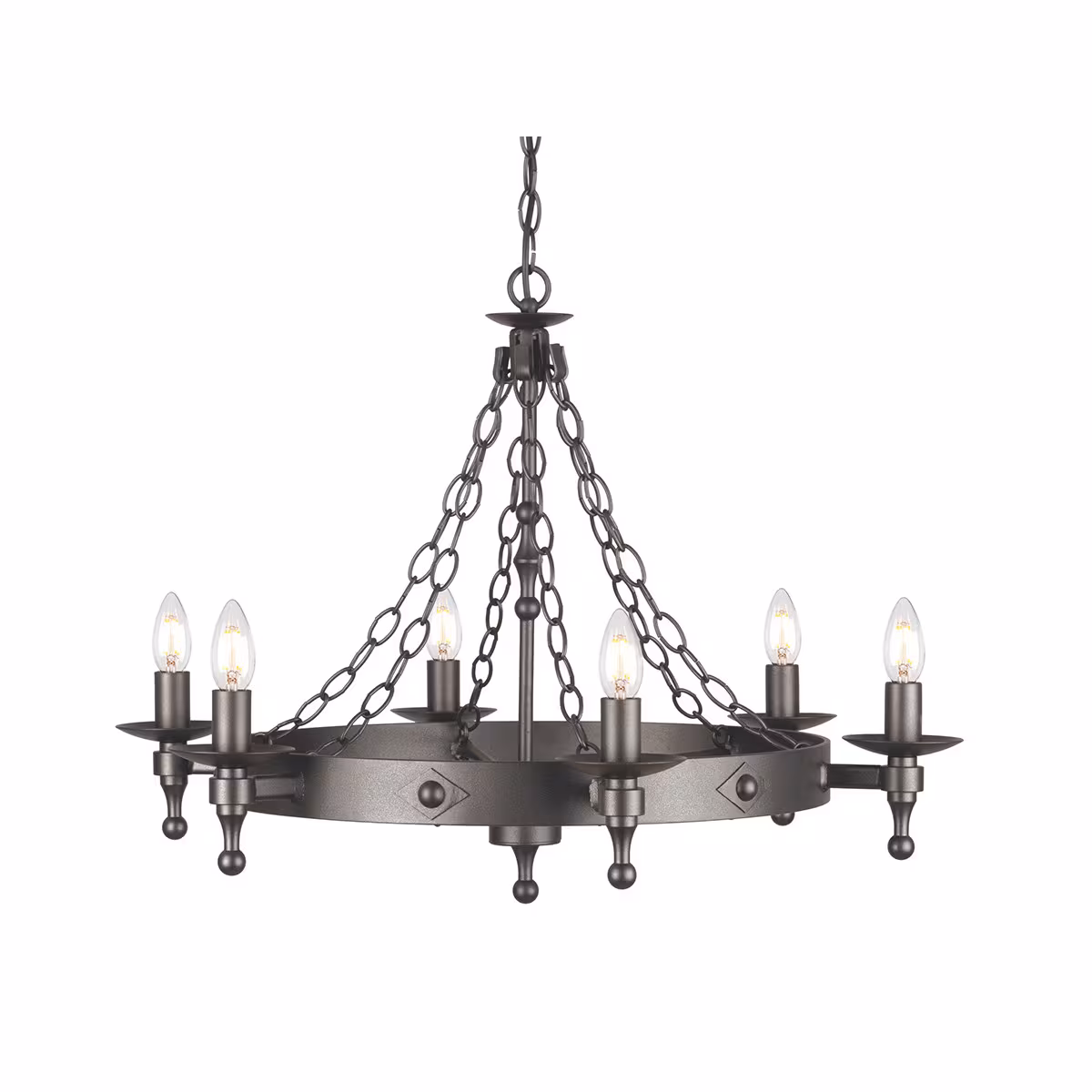 Elstead Lighting Chandelier Graphite 74/61 cm