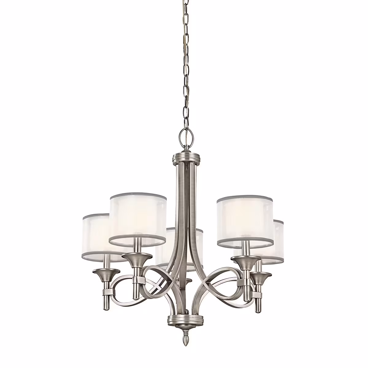 Elstead Lighting CHANDELIER Lacey 63.5/75.6 cm
