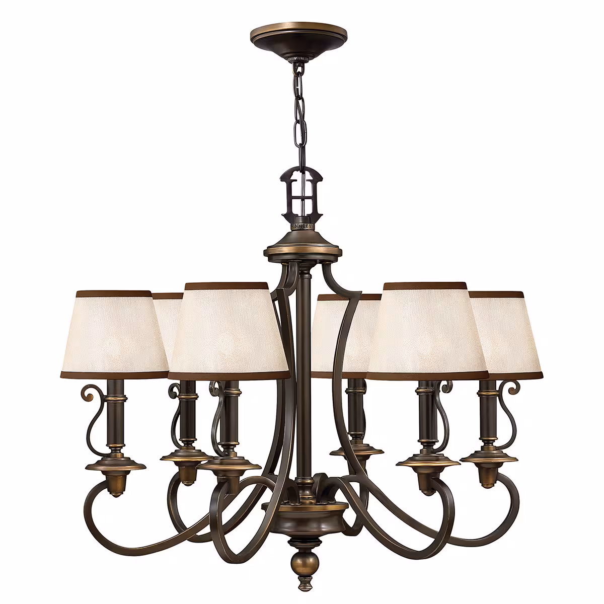 Elstead Lighting CHANDELIER Plymouth 70.5/67.6 cm