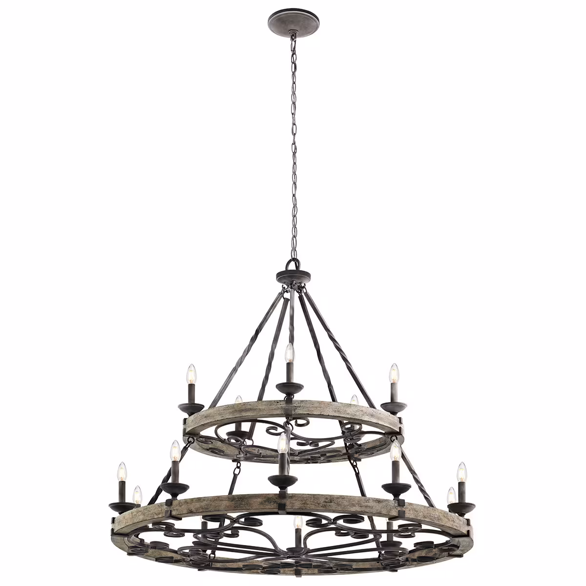 Elstead Lighting CHANDELIER Taulbee 112/107.9 cm