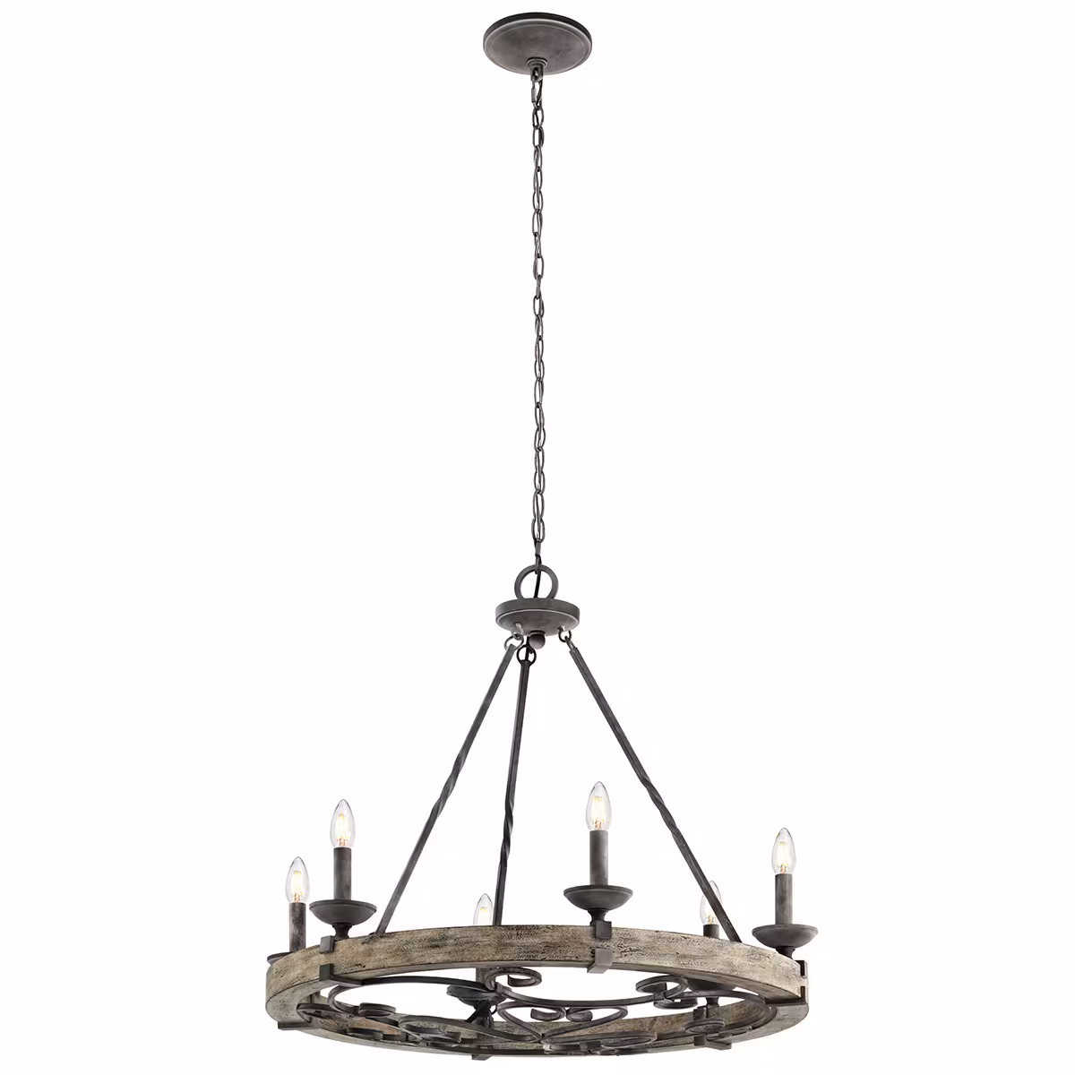 Elstead Lighting CHANDELIER Taulbee 72.2/74.1 cm