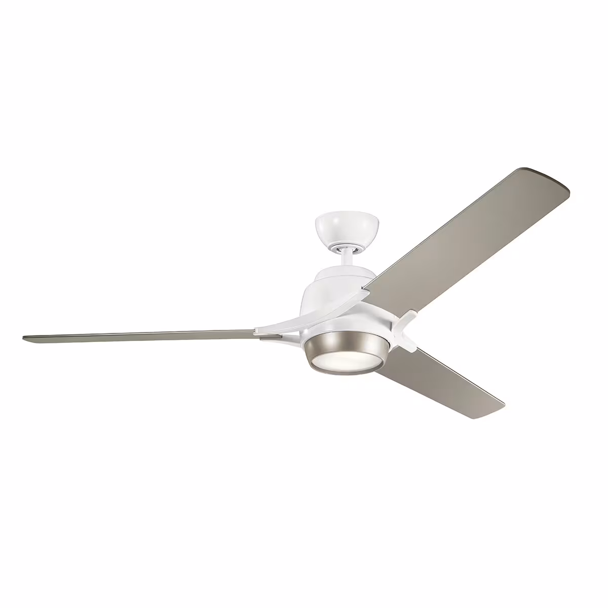 Elstead Lighting Zeus fan with light, 152/46 cm