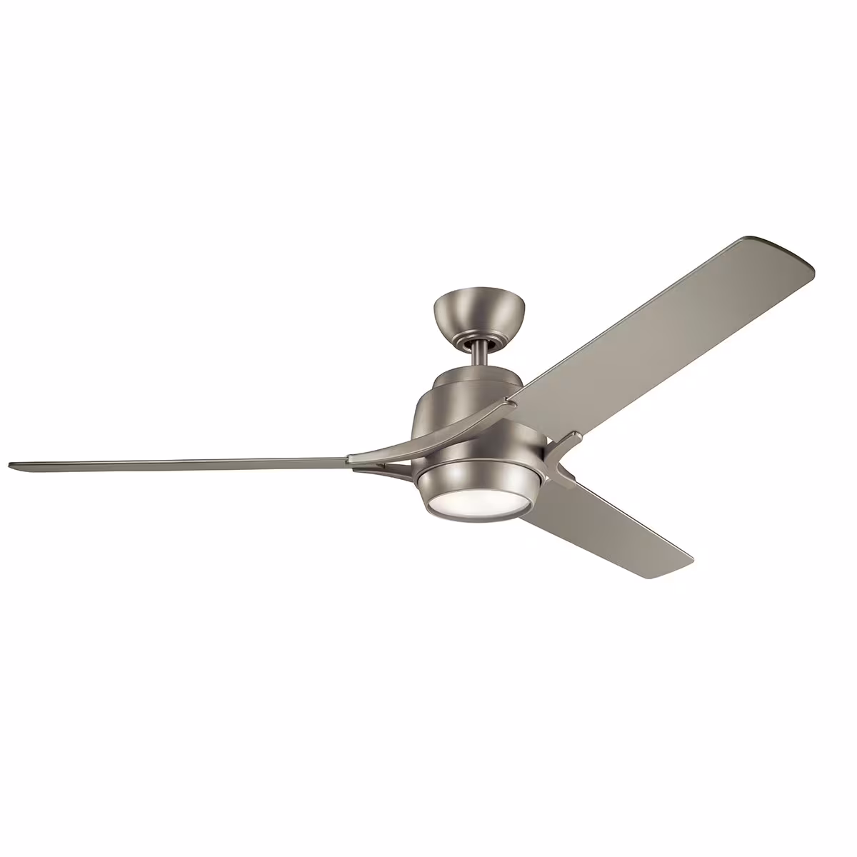 Elstead Lighting Zeus fan with light, 152/46 cm