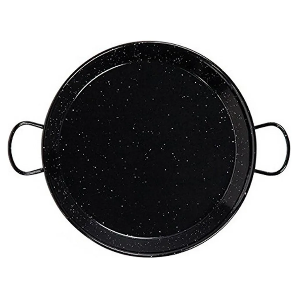 Enamelled paella pan for induction and glass-ceramic cooktops, ø32cm (serves 5). vaello