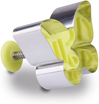 Staedter Embossed Butterfly Cookie Cutter with Ejector, 4.5 cm