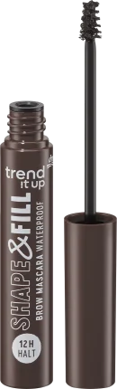 trend !t up Eyebrow mascara Shape & Fill 030 Dark Brown, 5 ml