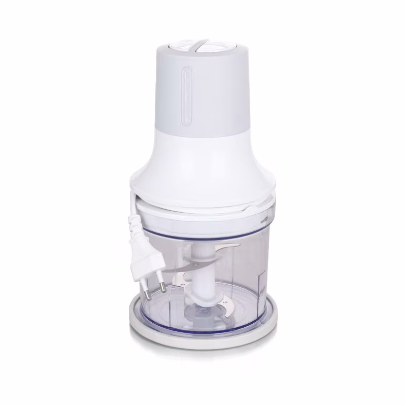 Emerio Chopper 260 W – 500 ml – 2 speeds – plastic container – 4 stainless steel blades – non-slip feet – cable storage – MC-122649.2