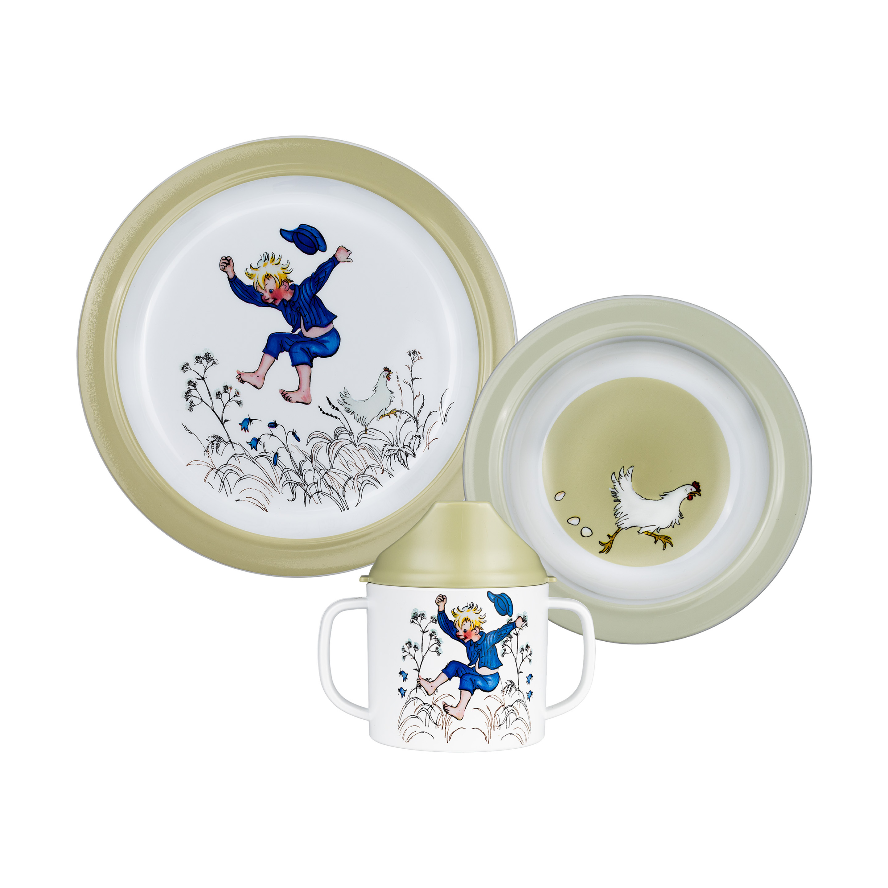 Rätt Start Emil i Lönneberga children's tableware set