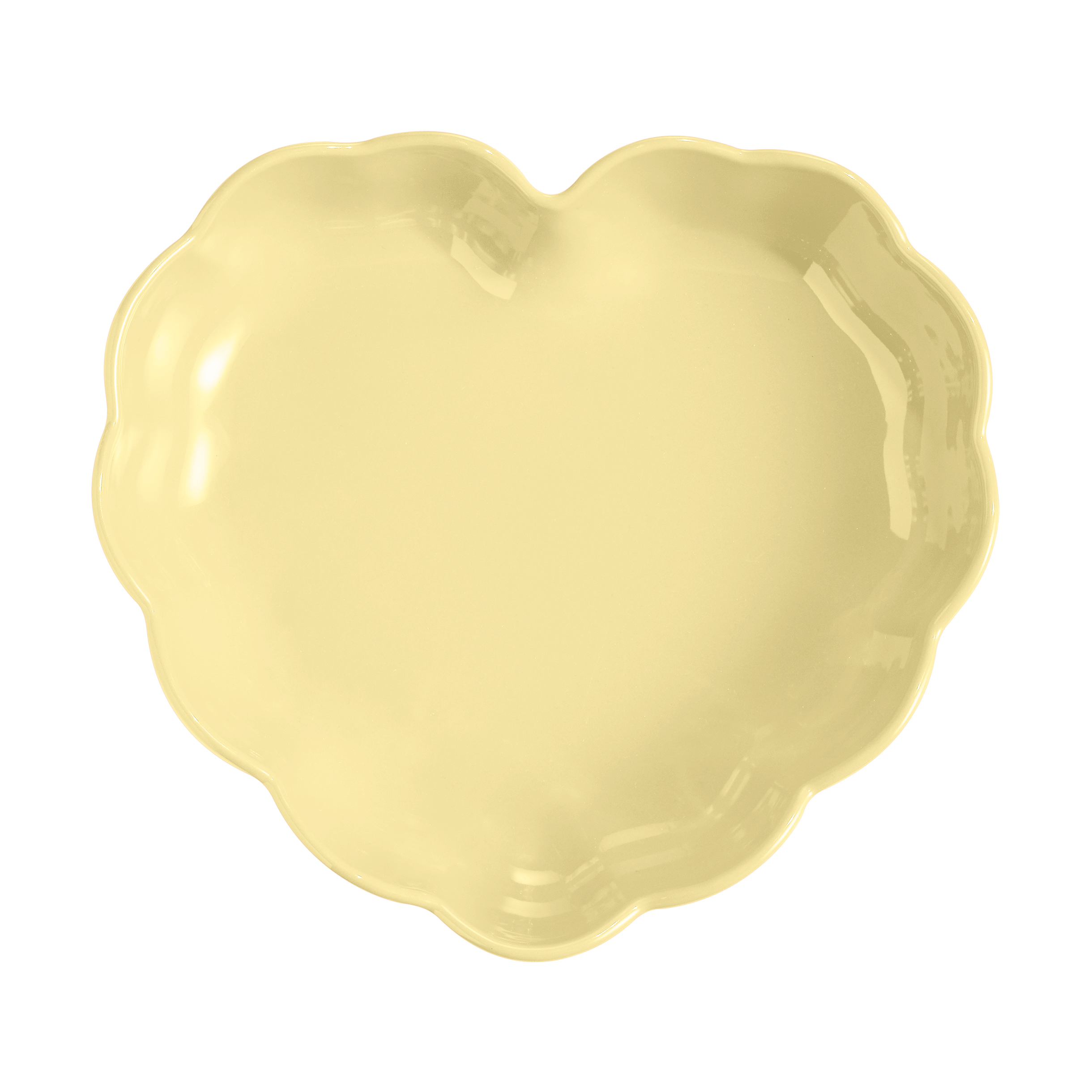 Emile Henry Madeleine Heart Shape, Vanilla