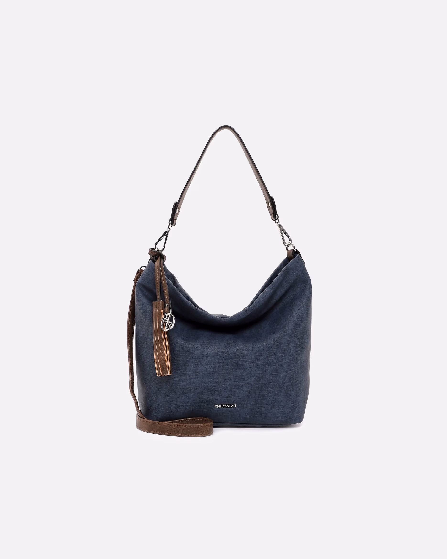 EMILY & NOAH handbag bag E&N Elke Blue/Taupe