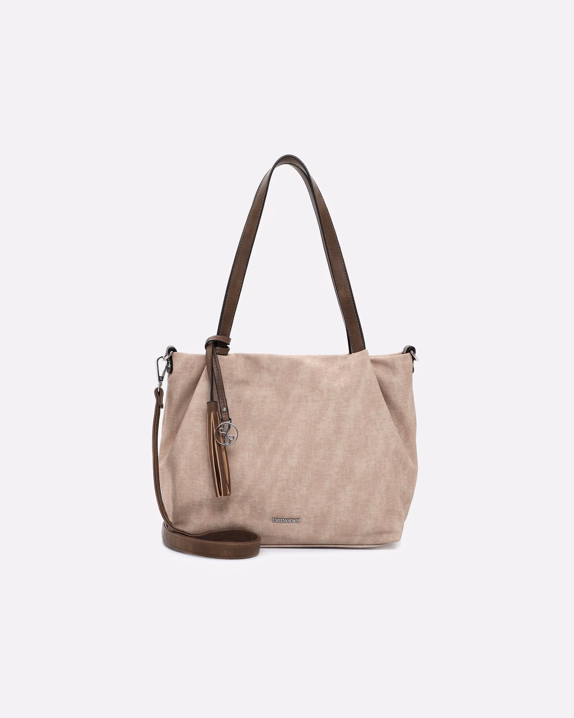 EMILY & NOAH bag shopper E&N Elke Sand kombi