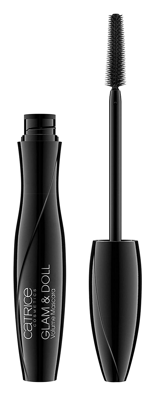 Catrice Glam & Doll Volume Mascara No. 010 Black, Defining, Extending, Volumising, Matte, Perfume Free, Oil Free, Alcohol Free 10 ml, ‎black