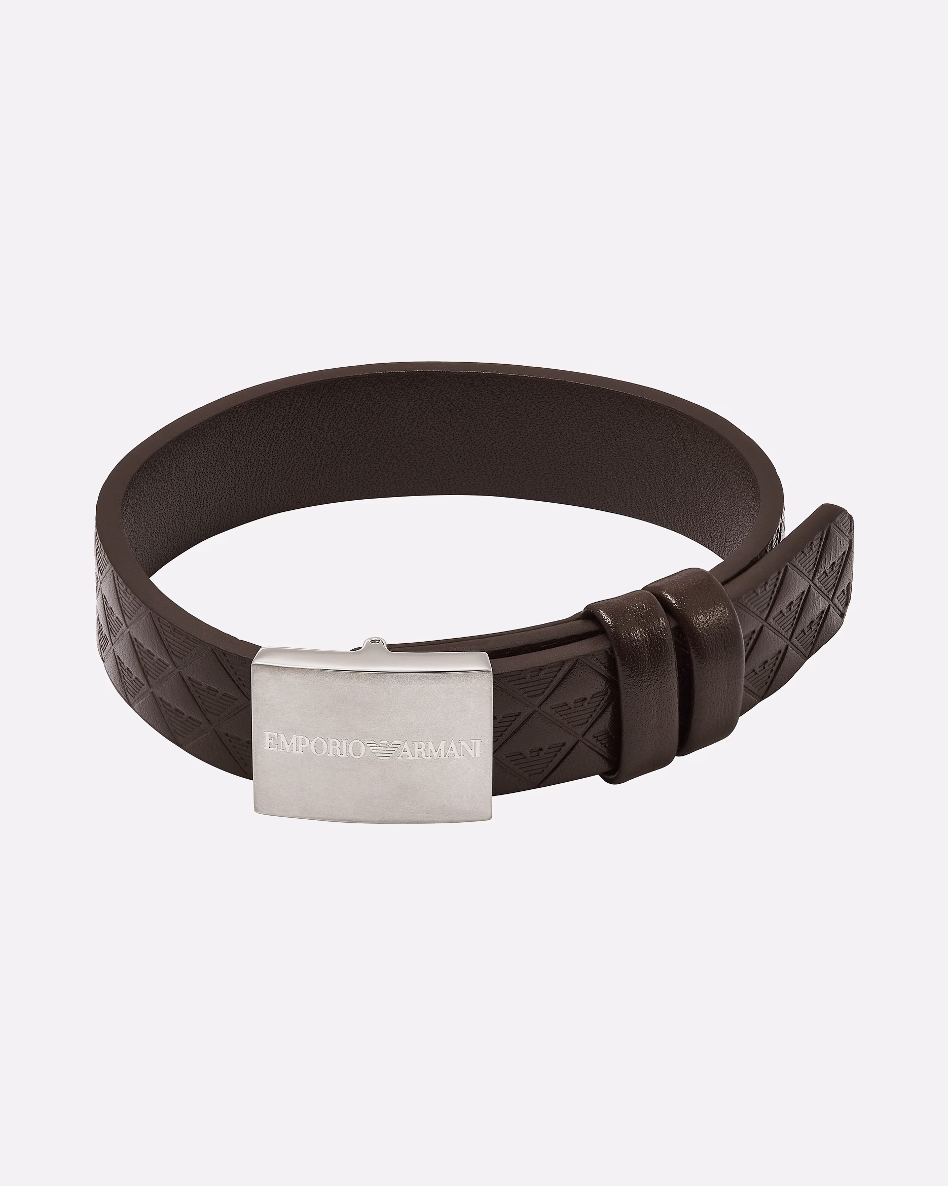 Emporio Armani bracelet bracelet leather, stainless steel