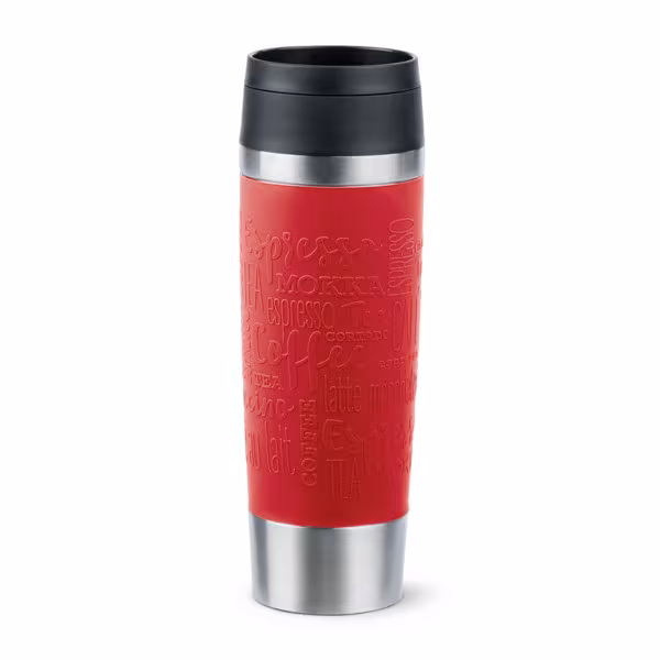 Emsa THERMAL CUP TRAVEL MUG 0.5 L, RED