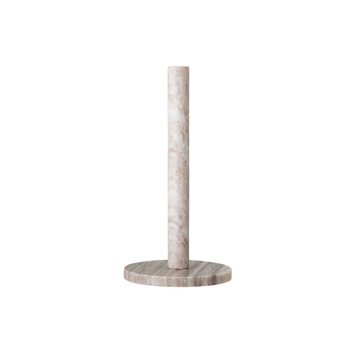Bloomingville Emy Paper Towel Holder Marble 30Cm