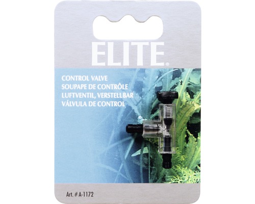 End tap Elite plastic 2-way tap adjustable for hoses 4/6 mm