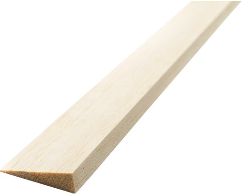 Hornbach End strip balsa conical on one side 5x20x1000 mm