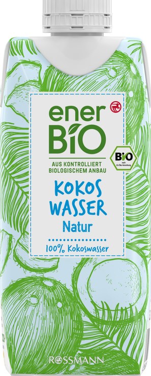 enerBiO Coconut Water Natural 330ml