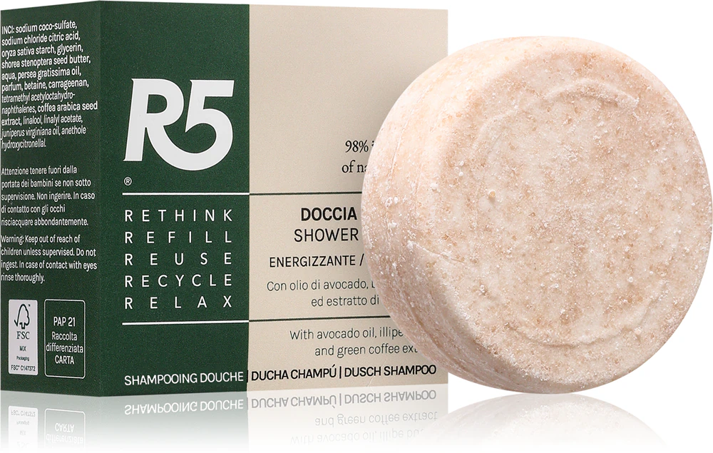 Energizing solid for body and hair