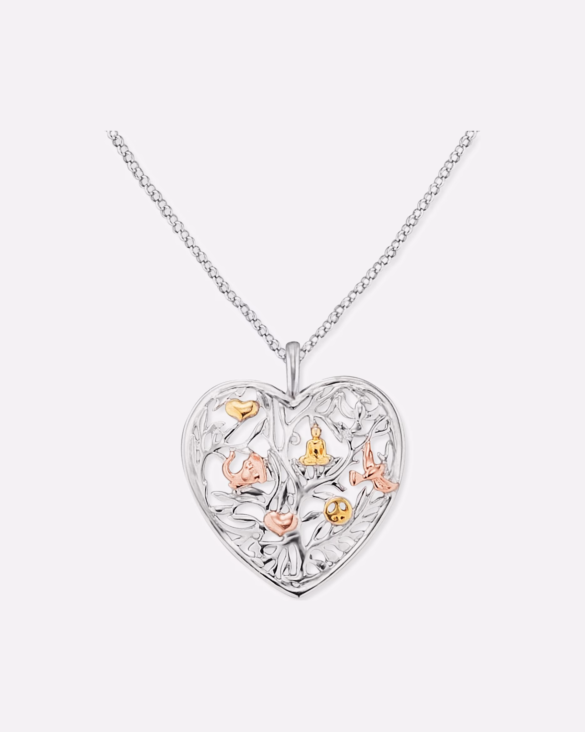 Engelsrufer necklace chain 925 silver platinum-plated