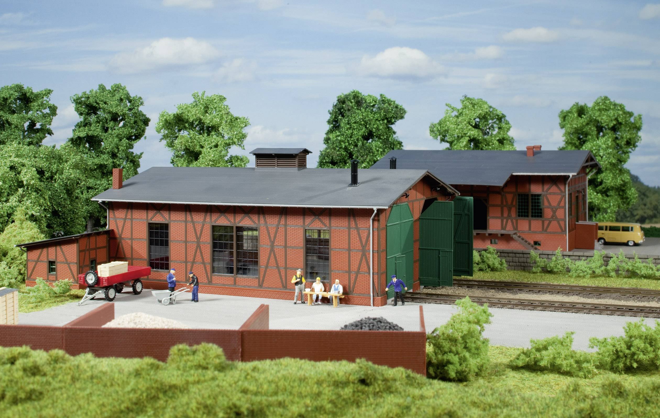 Auhagen Engine Shed Zweist Ndig