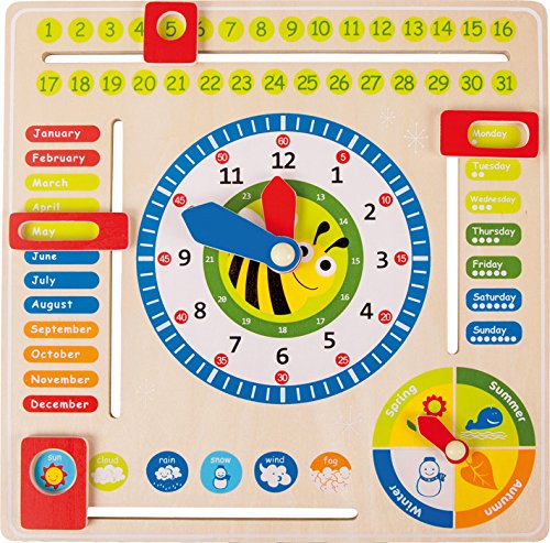Small Foot by Legler English Wooden Clock