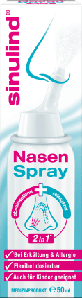 Sinulind nasal spray 2 in 1, 50 ml