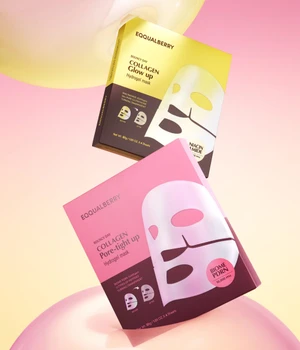 Eqqualberry Collagen Glow up Hydrogel Mask