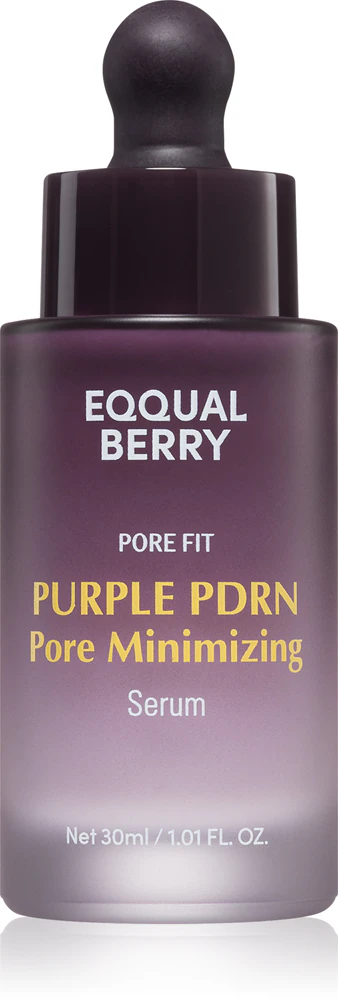 EQQUALBERRY Purple PDRN Pore Minimizing Serum: Serum to reduce enlarged pores for hydrated and radiant skin