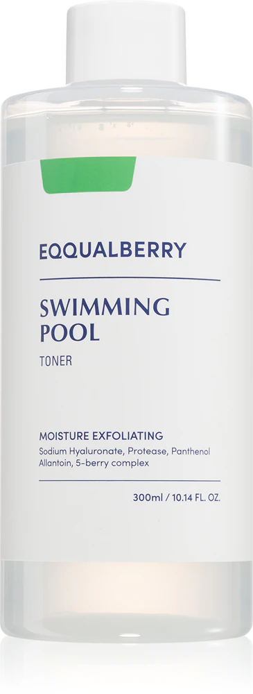 EQQUALBERRY Swimming Pool Toner Moisturizing Toner with Exfoliating Effect
