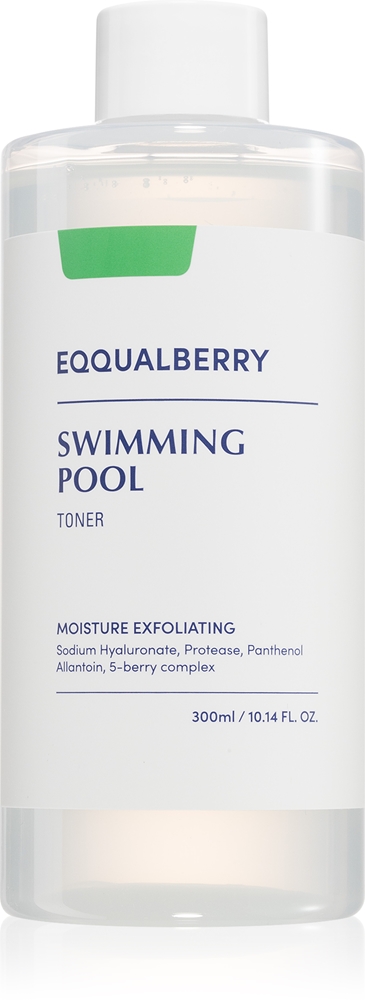 EQQUALBERRY Swimming Pool Toner Moisturizing Toner with Exfoliating Effect
