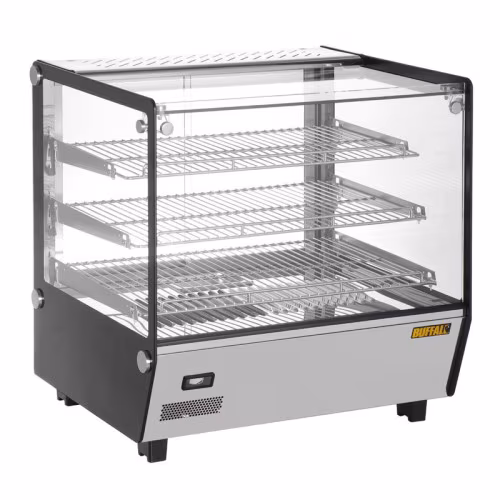 Equipmentpro - Professional heated counter display case 160 liters 1500 watts - Buffalo