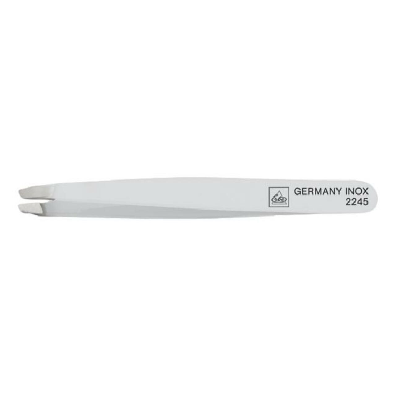 ERBE Inheritance, tweezers, slanted, stainless steel