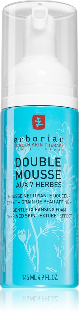 Erborian 7 Herbs Double Mousse gentle cleansing foam