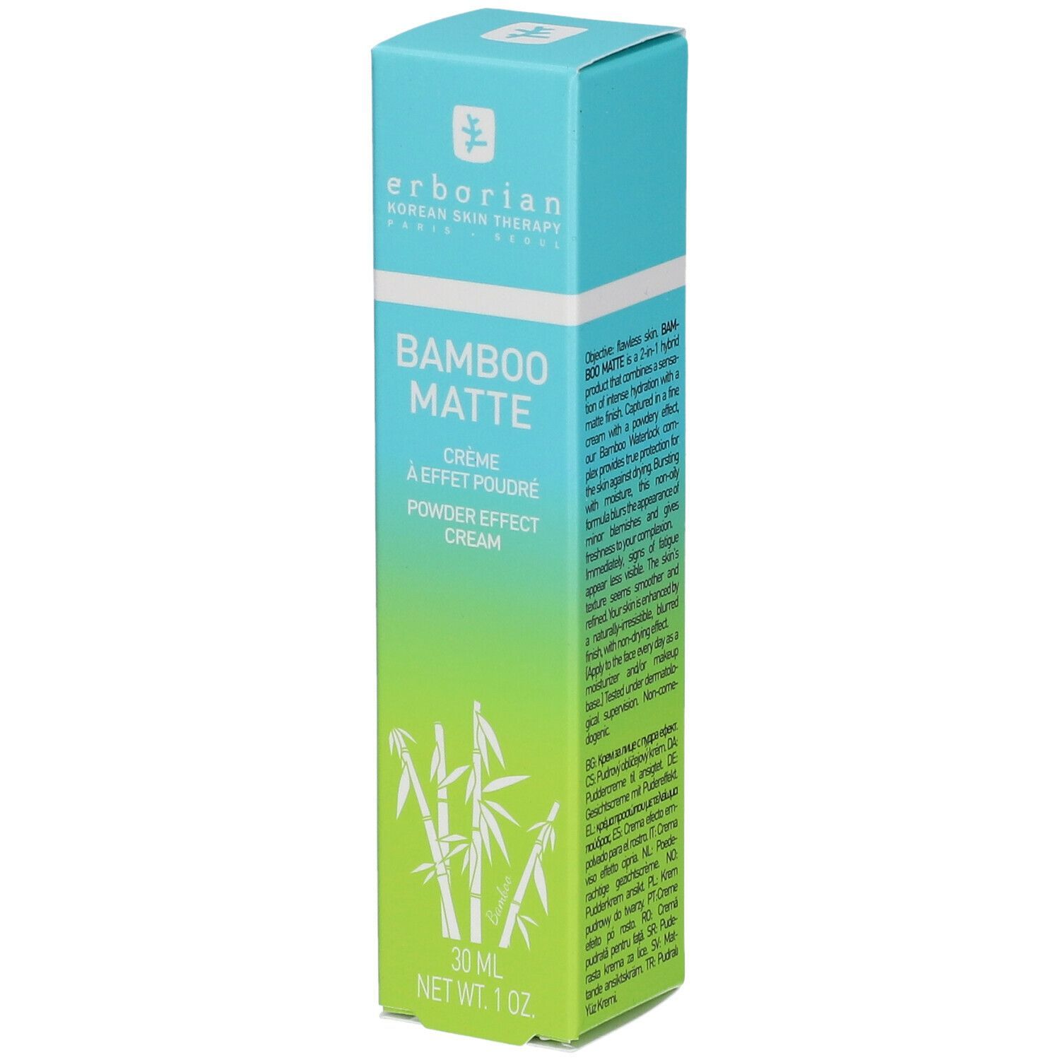 Erborian, Bamboo Matte Cream 30 ml