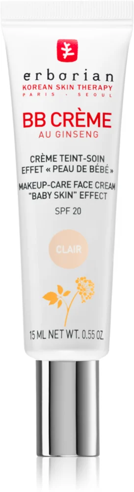 Erborian BB Cream tint cream for the perfect look with SPF 20 small pack
