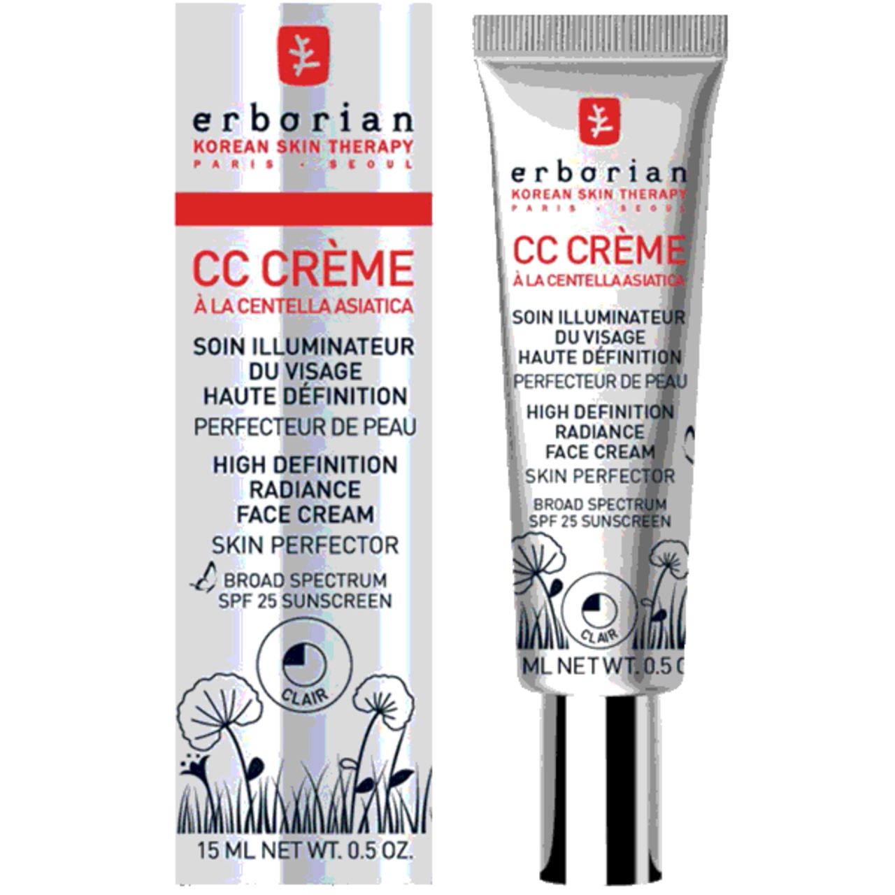 Erborian, CC Crème à la Centella Asiatica 15 ml