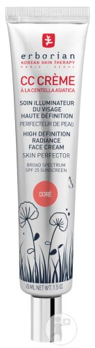 Erborian Cc Cream With Centella Asiatica Dore Tube 45ml