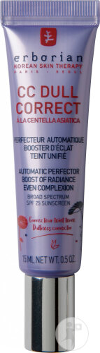 Erborian Cc Dull Correct Face Cream With Centella Asiatica Tube 15ml