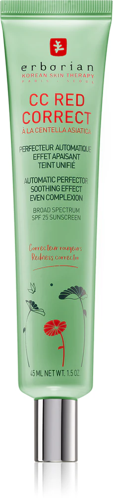 Erborian CC Red Correct CC Cream for Redness SPF 25