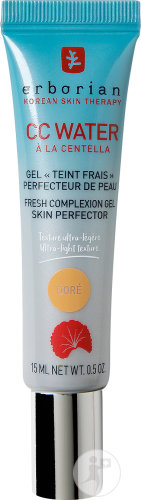 Erborian CC Water À La Centenella Skin Refining Gel Golden Tint Tube 15ml