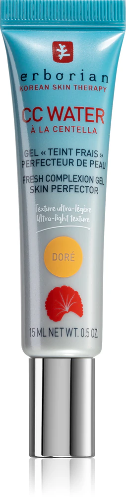 Erborian CC Water light tinted fluid small pack Farbton Doré 15 ml