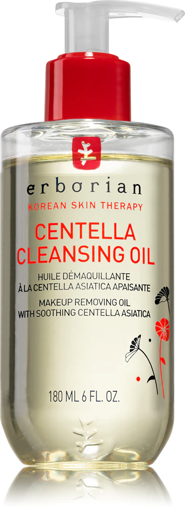 Erborian Centella oil for cleansing and make-up removal with a calming effect