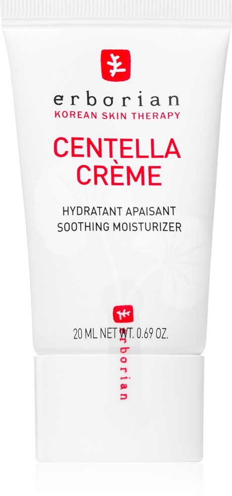 Erborian Centella Soothing Moisturizer hydrating and soothing cream against skin redness