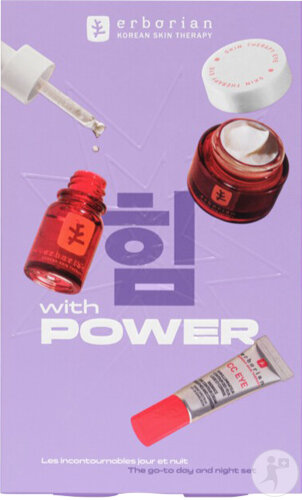 Erborian Kit Power Skin Therapy Duo X CC Eye Clair 3 products