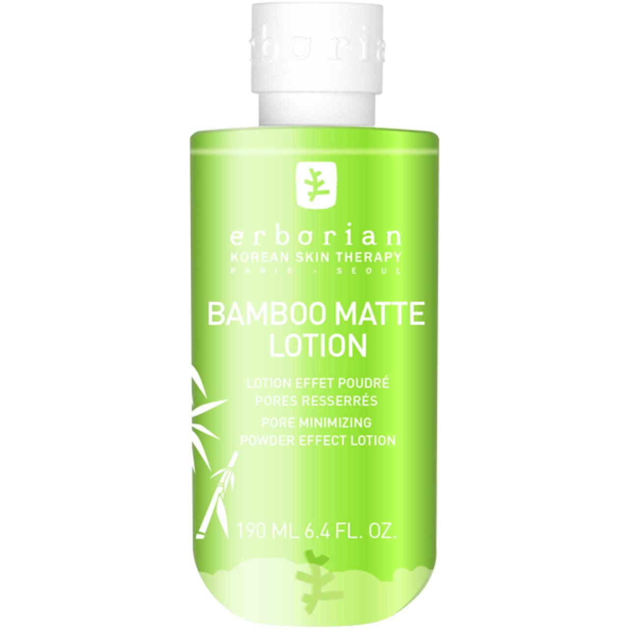 Erborian Korean Skin Therapy Paris Seoul Bamboo Matte Lotion 190 ml