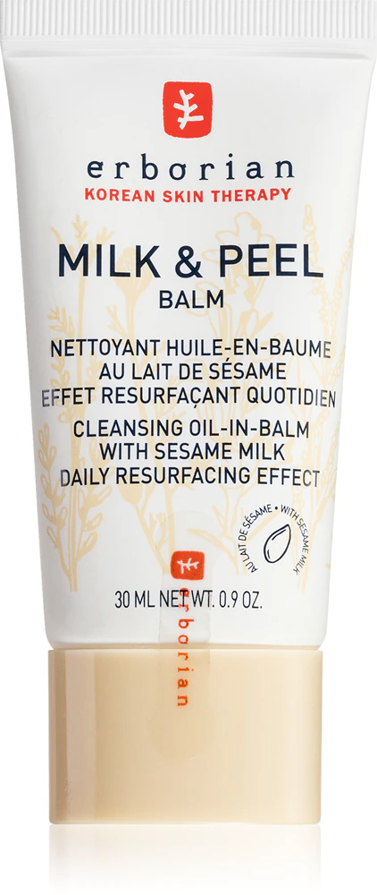 Erborian Milk & Peel Balm for make-up removal and cleansing for clear and smooth skin