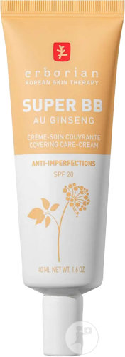 Erborian Super BB Au Ginseng Covering Anti-Blemish Cream Care SPF20 Gold Tube 40ml